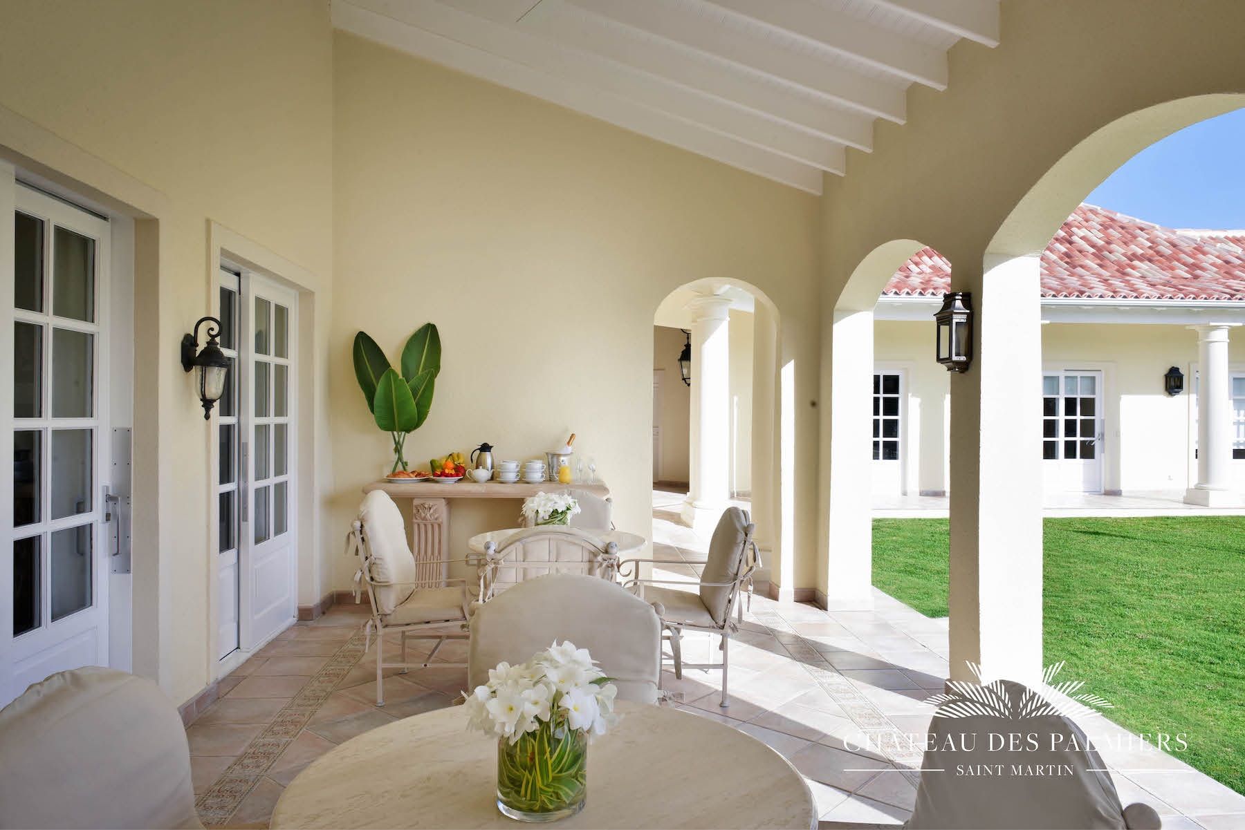 Le Chateau des Palmiers villa photo.
